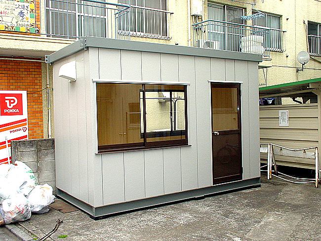 軽量鉄骨の構造計算なら八王子の一級建築士事務所 ウエストホームズ 2坪 ユニットハウス新棟販売